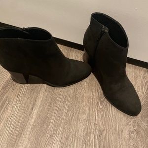 Black Western Ankle Boots for Women